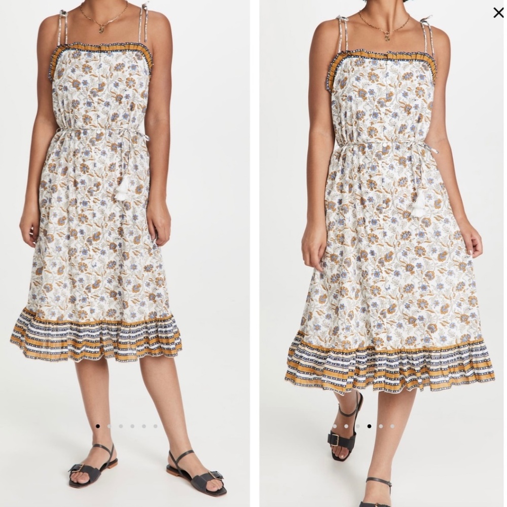 Cleobella Mae Midi Dress- Floral Polka